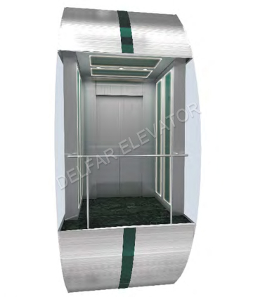 Стеклянный панорамный смотровой лифт высшего класса