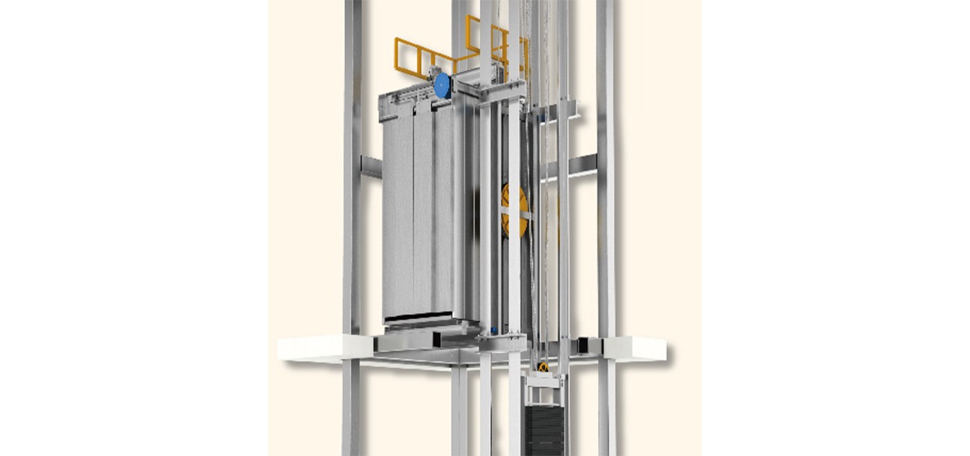 Рюкзак L-образной формы для домашнего лифта     