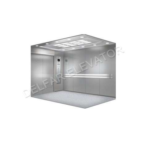 Кровать-подъемник DELFAR с трехсторонними поручнями