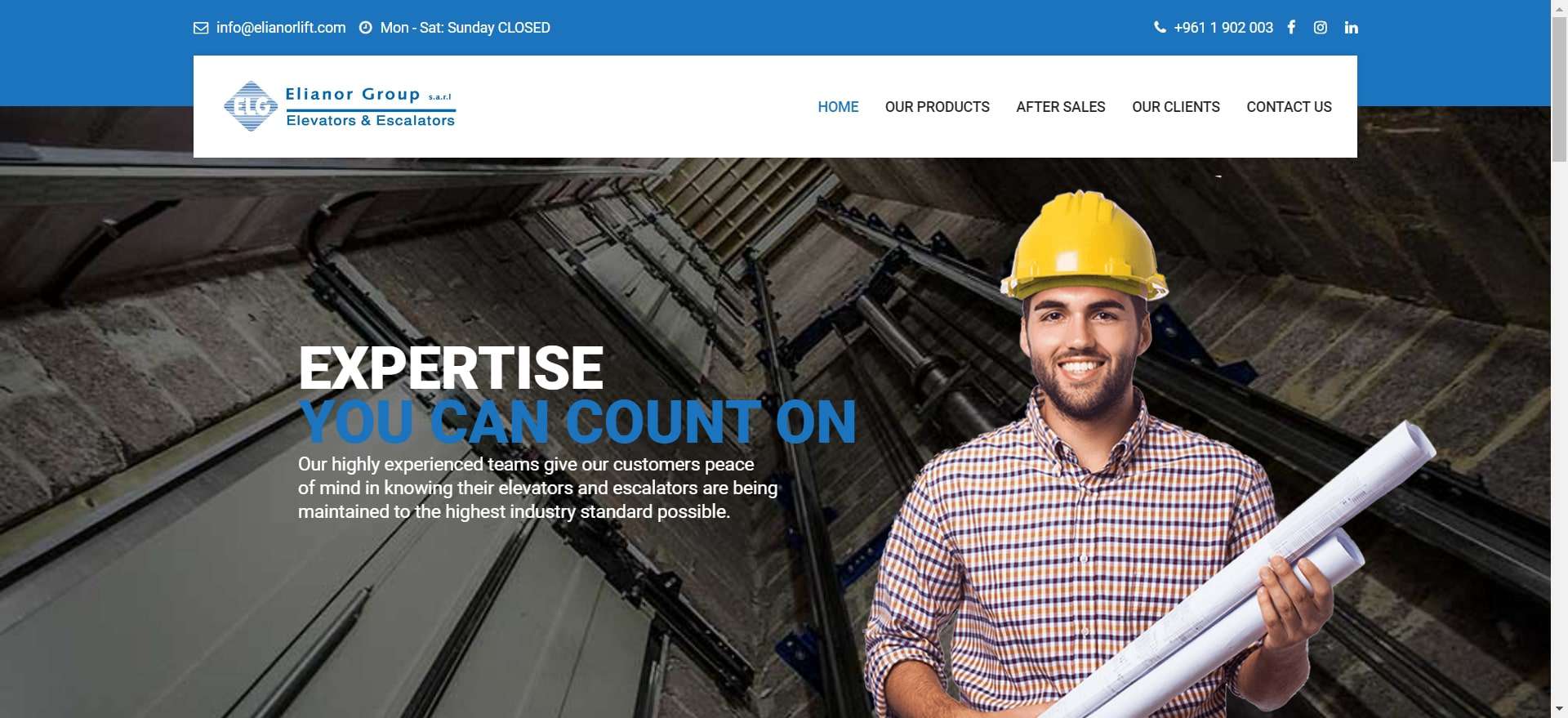 Элианорлифт - лифтовая компания в Ливане - Делфар