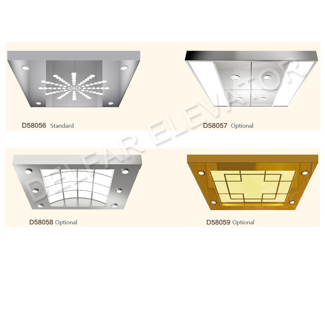 Элегантный домашний лифт с малой грузоподъемностью