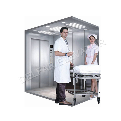 Линия для волос DELFAR ст.ст.высококачественный подъемник для носилок