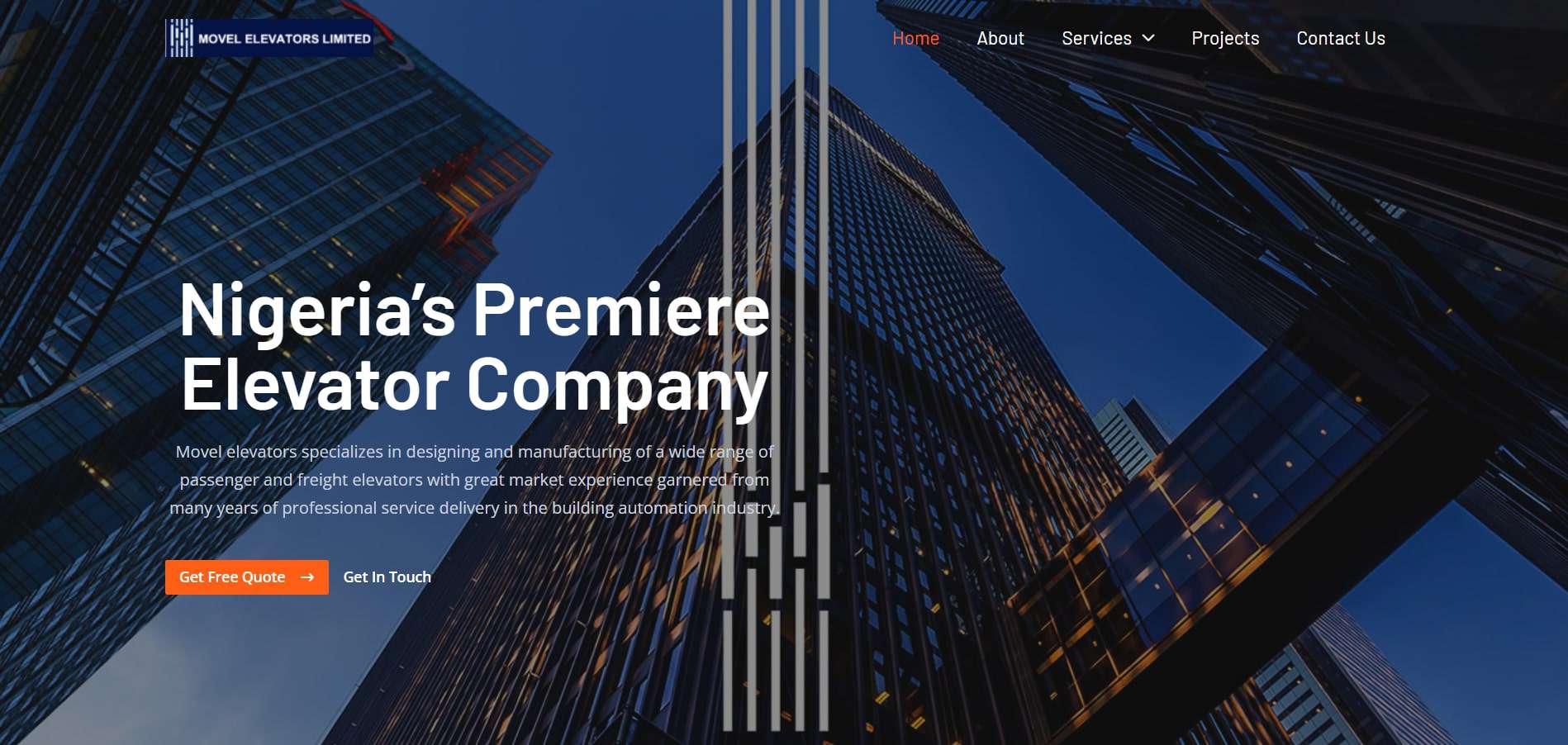 Movel Elevators Limited - лифтовые компании в Нигерии - Delfar