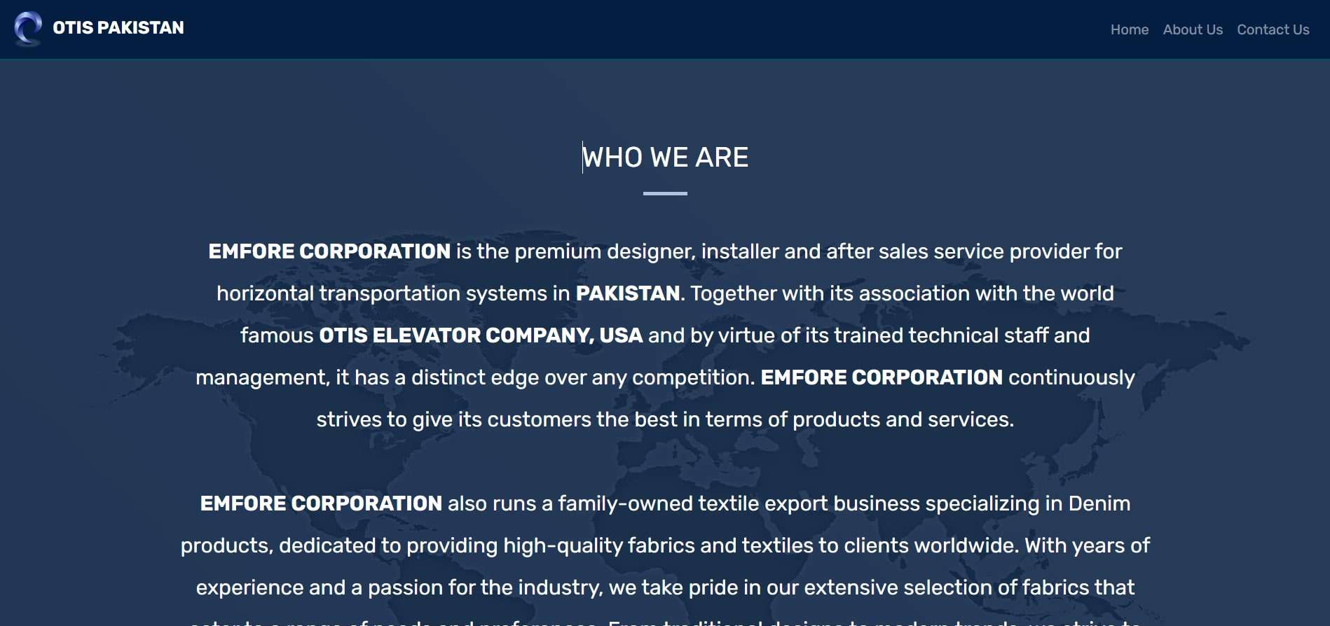 Emfore Corporation - лифтовые компании в исламабаде - Delfar