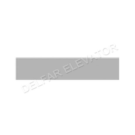 Лифт окрашен в стальной цвет RAL7001