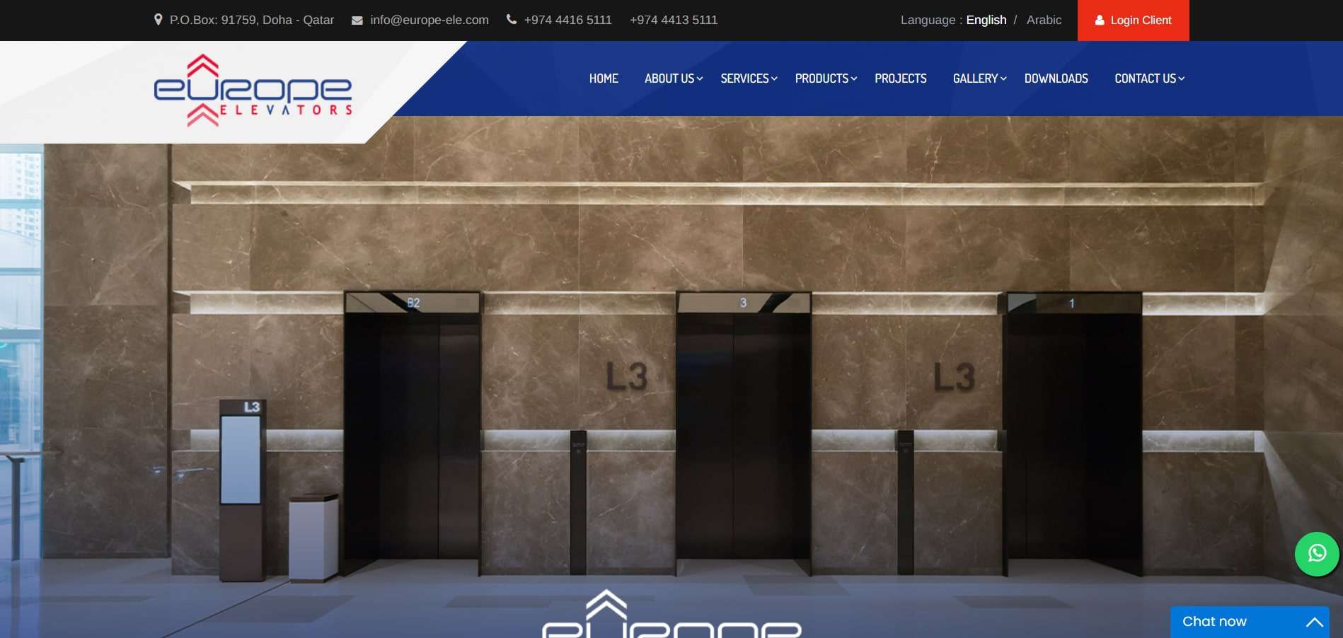 EUROPE ELEVATORS - лифтовые компании в катаре - Delfar