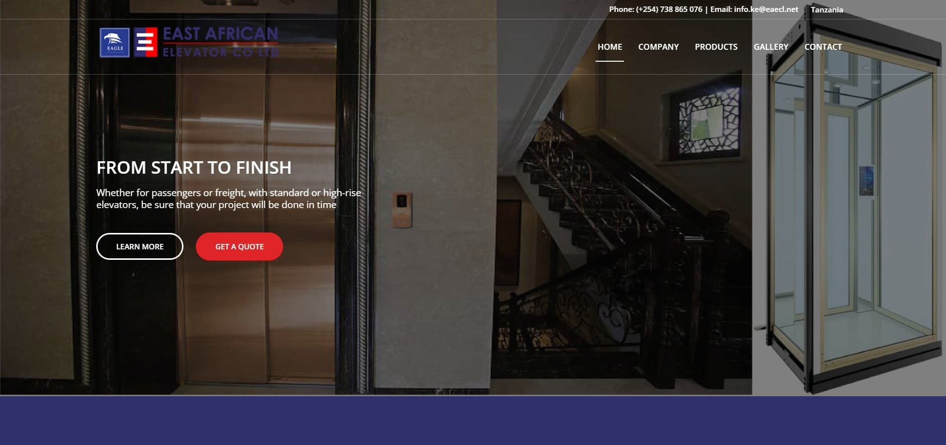 East Africa Elevators - лифтовые компании в Танзании - Delfar