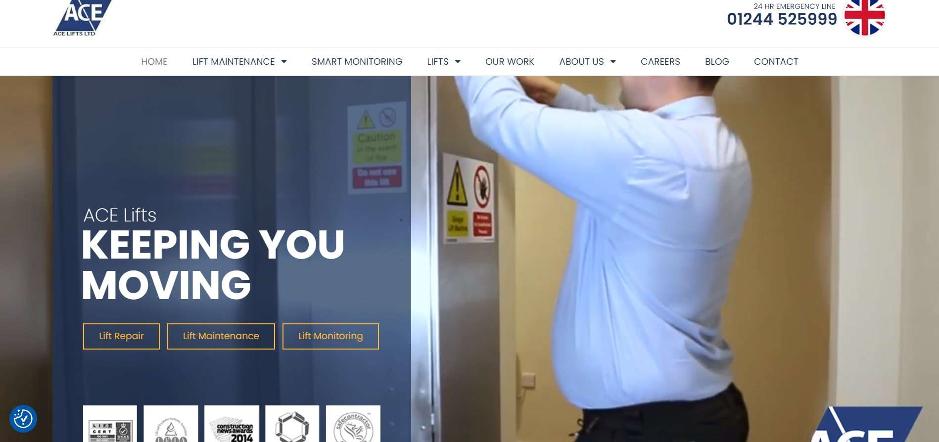 ACE Lifts Ltd - лифтовые компании в Великобритании - Delfar