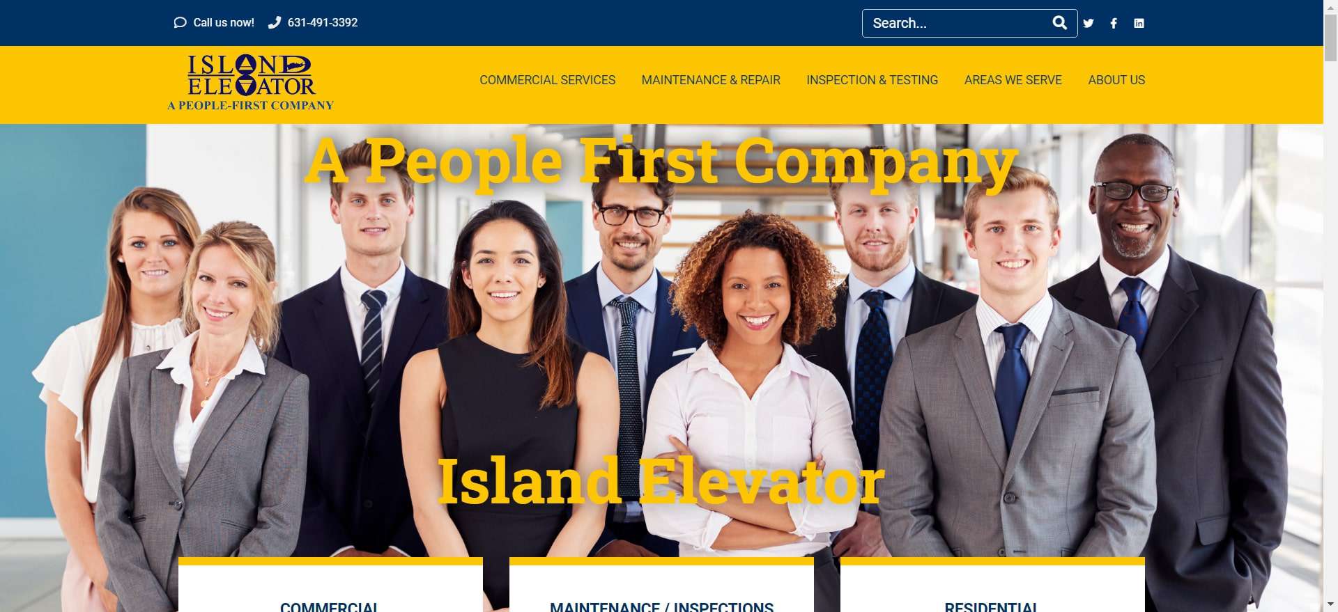 Island Elevator - лифтовая компания в Нью-Йорке - Delfar