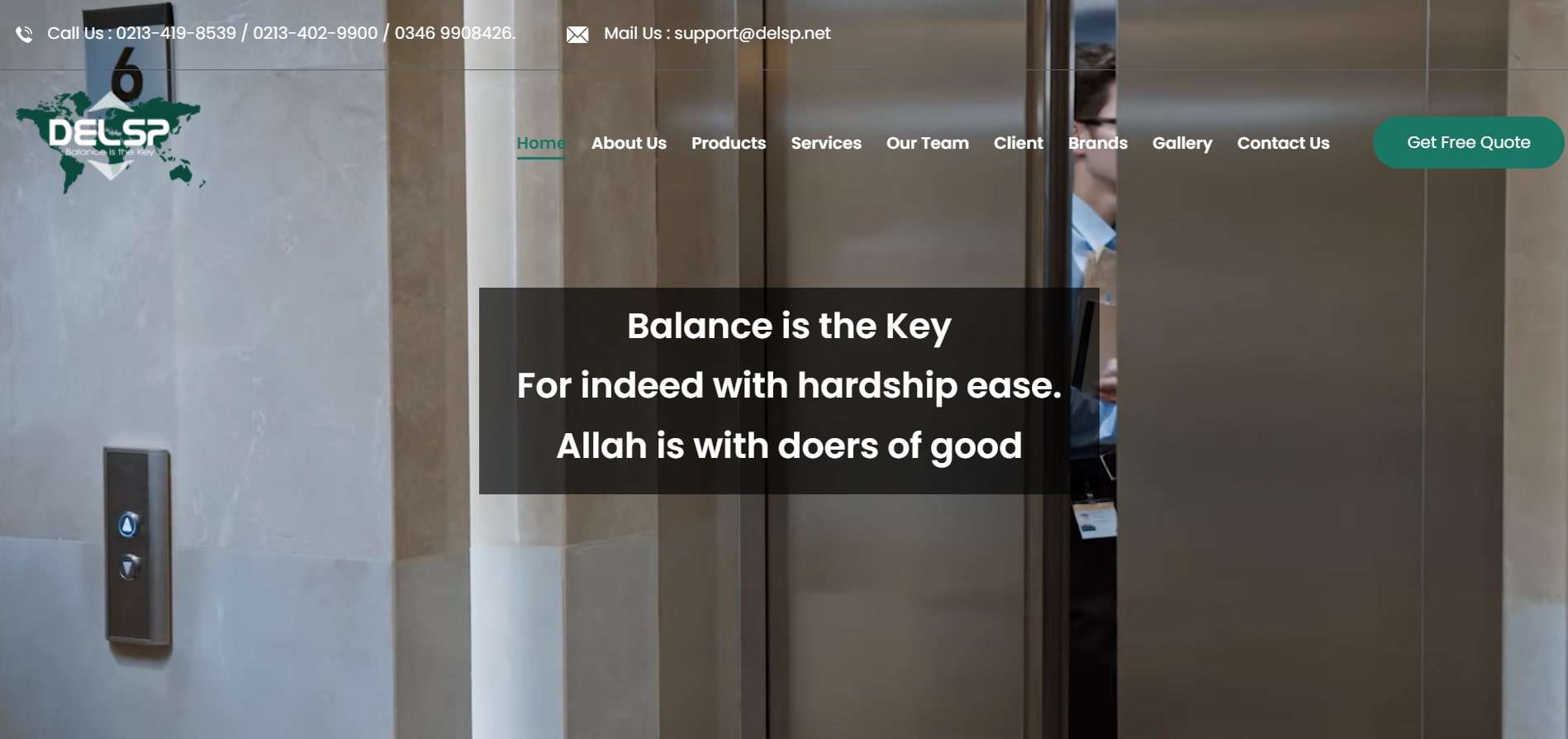 ДЭЛСП - лифтовые компании в Карачи - Delfar