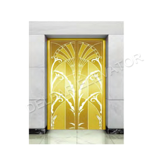 Лучшая цена Оптовая Ti-gold Зеркало с гравировкой St.st.Входная дверь
