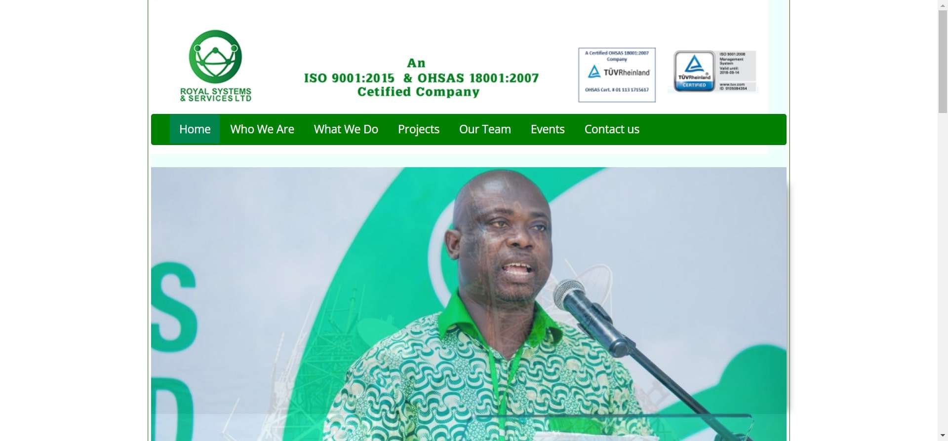 Королевские системы и услуги