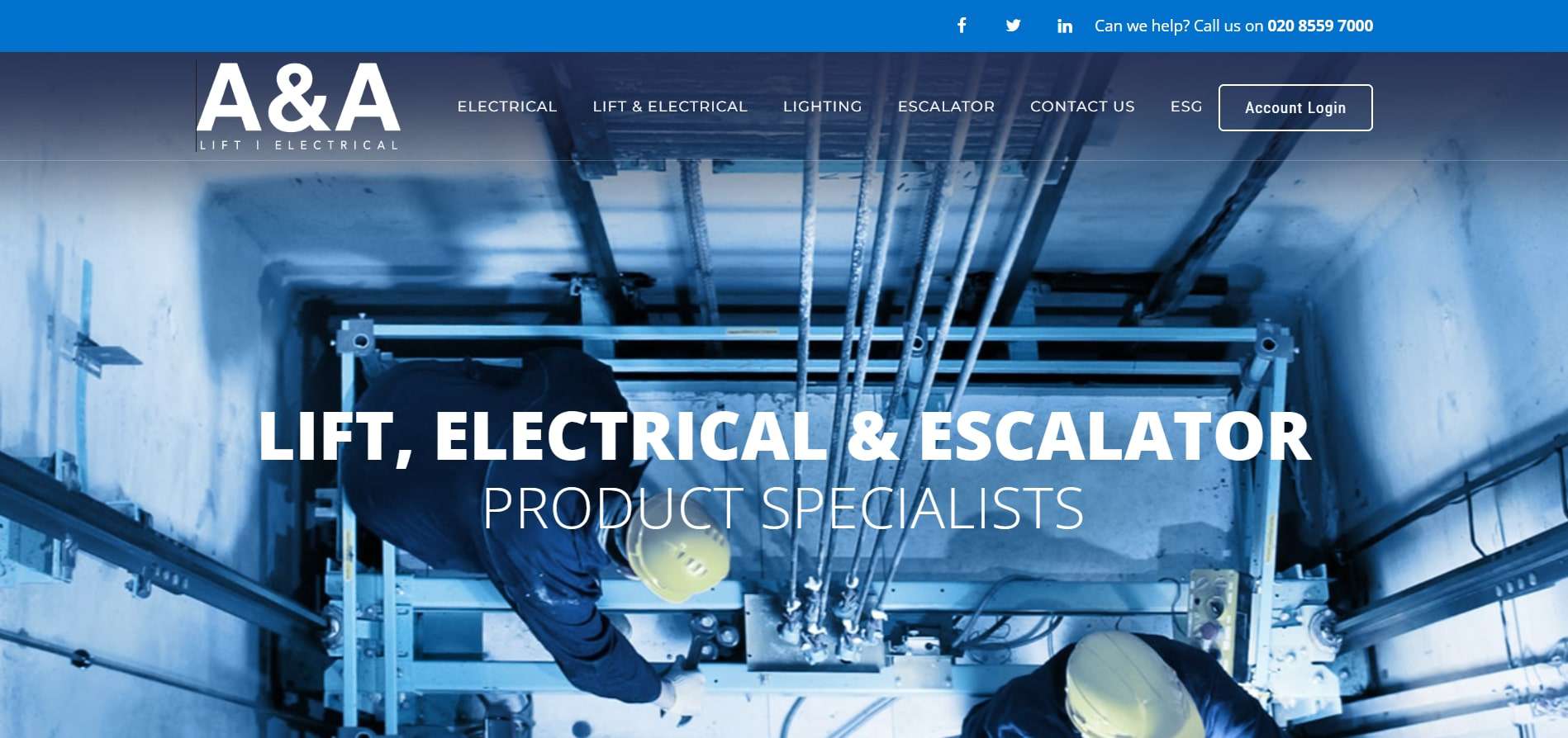 A&A Electrical Distributors Ltd - лифтовые компании в Великобритании - Delfar
