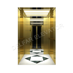 DELFAR Ti-gold Зеркало Нерж.ст.Домашний лифт