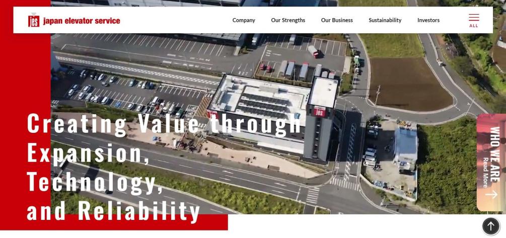 JES Japan Elevator Service Holdings Co., Ltd. - лифтовые компании в Японии - Delfar