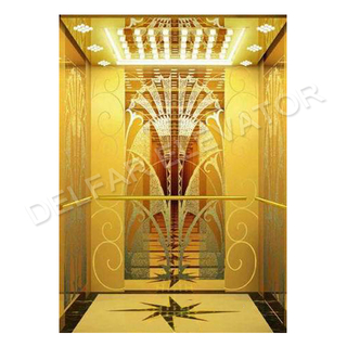Роскошное и уникальное зеркало Ti-gold St.st.Лифт