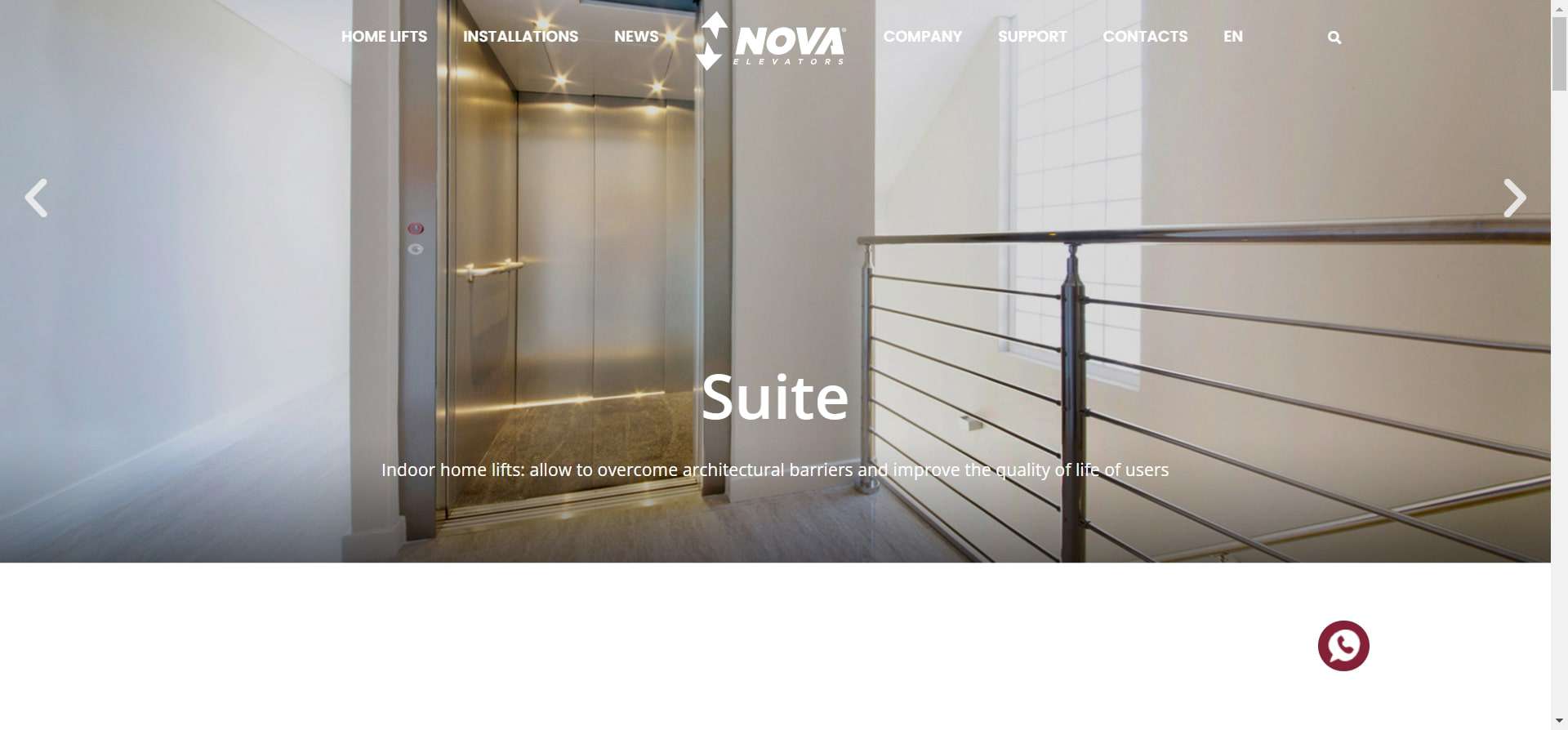 NOVA Elevators - лифтовые компании в Италии - Delfar