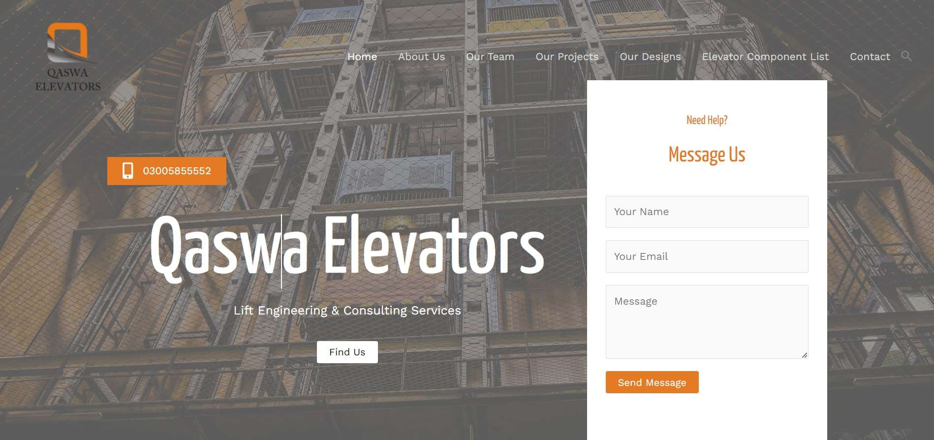 Qaswa Elevators - лифтовые компании в Карачи - Delfar