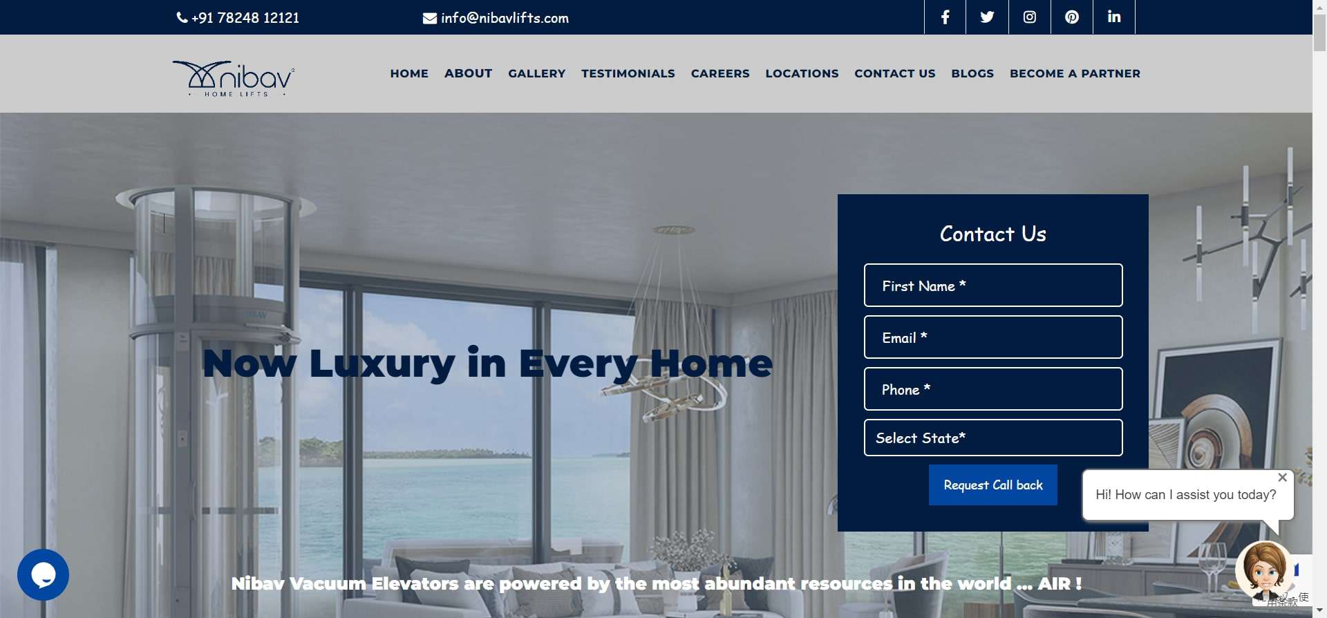 Nibav Lifts - лифтовые компании в лагосе - Delfar