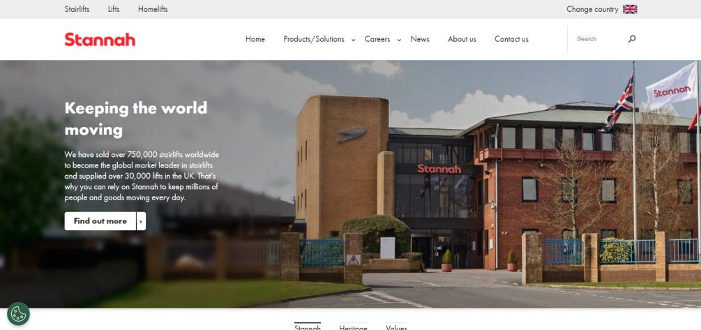 Stannah Europe - лифтовые компании в Европе - Delfar