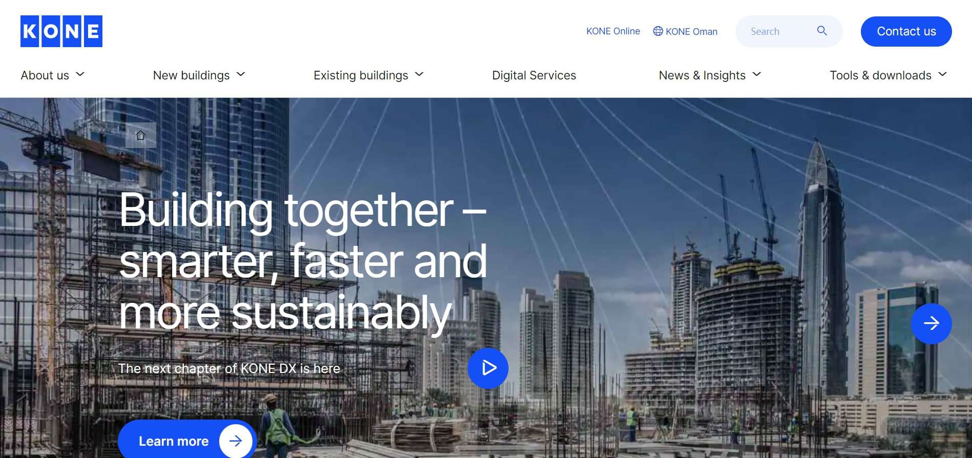 KONE Oman - лифтовые компании в омане - Delfar