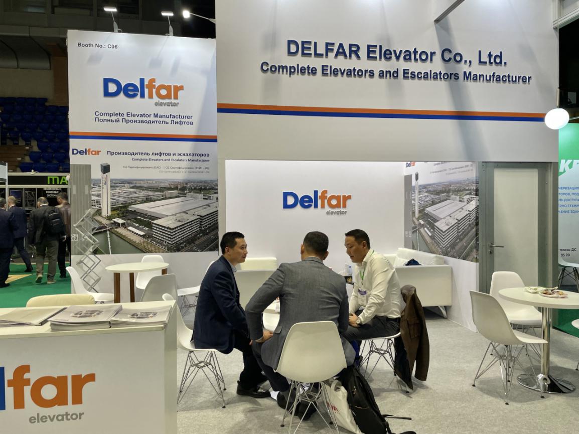 Delfar Elevator принимает участие в Алматинской международной выставке лифтов 2023 в Казахстане 